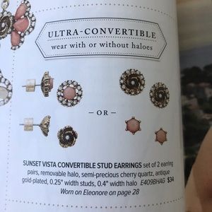 Chloe + Isabel Jewelry - Sunset Vista Convertible Stud Earrings Chloe + Isabel Jewelry - Sunset Vista Convertible Stud Earrings